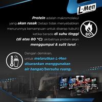 Gambar L-MEN PLATINUM CHOCO LATTE 800G (25G PROTEIN / SERVING) - SUPLEMEN TINGGI WHEY PROTEIN RENDAH LEMAK BERKUALITAS dari ErlansyahStore undefined 1 Tokopedia
