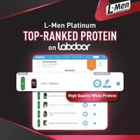 Gambar L-MEN PLATINUM CHOCO LATTE ISI 6 SACHET X 3 PCS (25G PROTEIN / SERVING) - SUPLEMEN TINGGI WHEY PROTEIN RENDAH LEMAK BERKUALITAS dari ErlansyahStore undefined 3 Tokopedia