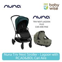 Gambar Nuna Triv Next Stroller - Lagoon with RC,AD&BDL Cari Aire dari Baby Wise BSD undefined 1 Tokopedia