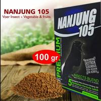 Gambar PAKAN BURUNG EBOD NANJUNG 105 VOER PELET - 100gr dari Toko Pakan Jaya undefined 1 Tokopedia
