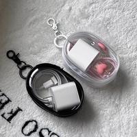 Gambar Mini pouch gantungan tas kunci/tempat penyimpanan charger dan lainnya - Hitam dari OneKlikMedan undefined 1 Tokopedia