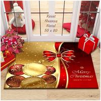 Gambar 50 X 80 CM Keset Nuansa Natal Christmas Floor Mat Kartun Natal Hiasan  Dekorasi dari VAW-Shop undefined 3 Tokopedia