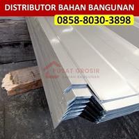 Gambar Atap Spandek Galvalum 0.50mm Lebar 1000mm Panjang 600cm (6 Meter) dari Pusat Grosir Bahan Bangunan undefined 3 Tokopedia