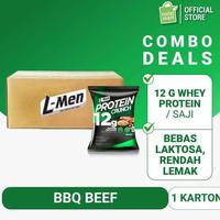 Gambar L-MEN PROTEIN CRUNCH BBQ BEEF (20GR) X 20 PCS BERKUALITAS dari ErlansyahStore undefined 2 Tokopedia