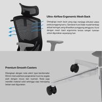 Gambar KURSI OFFICE FANTECH OC-A259 PRO ERGONOMIC OFFICE CHAIR dari Techno Computer Bali undefined 4 Tokopedia