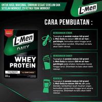 Gambar DAILY PACKAGE - L-MEN DAILY CHOCOLATE 250GR & POPCORN CARAMEL 250GR - SUPLEMEN TINGGI WHEY PROTEIN BERKUALITAS dari ErlansyahStore undefined 3 Tokopedia