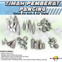 Gambar Timah pemberat pancing kiloan 1kg banyak model dan ukuran - Bulat 1 dari fishing-1 undefined 1 Tokopedia