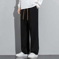 Gambar Celana Panjang Pria Loose Pants Baggy Longgar Sam Black & Navy Simple Praktis Nyaman - Hitam, S dari ZNMC undefined 4 Tokopedia