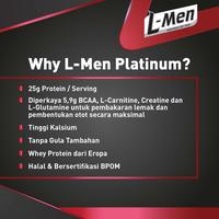 Gambar L-MEN PLATINUM CHOCO LATTE ISI 6 SACHET X 2 PCS (25G PROTEIN / SERVING) - SUPLEMEN TINGGI WHEY PROTEIN RENDAH LEMAK BERKUALITAS dari ErlansyahStore undefined 4 Tokopedia