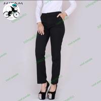 Gambar celana kerja wanita celana kantor wanita hitam - L dari Ayko.Surabaya undefined 1 Tokopedia