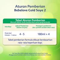 Gambar Bebelove Gold Soya 2 Formula Soya Bayi Bubuk 360 gr dari SayoraShop undefined 3 Tokopedia