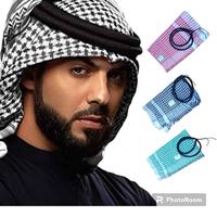 Gambar Sorban Arab Igal Tali Peci Putih Dewasa Perlengkapan Haji Umroh Hiban - Sorban + Igal - sorban saja, putih dari TADJWA undefined 1 Tokopedia