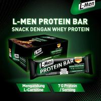 Gambar L-MEN PROTEIN BAR STRONGBERRY 12 SCH - 7G WHEY PROTEIN - BAR RENDAH LEMAK RASA STRAWBERRY BERKUALITAS dari ErlansyahStore undefined 5 Tokopedia