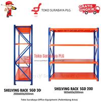 Gambar Shelving Rack / Rak Besi / Rak Arsip Heavy Duty / Rak Arsip / Rak Barang / Rak Gudang Barang Berat Uno SGD 200 SGD 300 - SGD 200 dari TOKO SURABAYA PLG undefined 1 Tokopedia