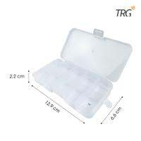 Gambar TRG Plastic Storage Box PP 10 Sekat 12.9 x 6.6 SB-38 - Tempat Penyimpanan Kotak Plastik Kecil Serbaguna 12,9 x 6,6 cm TRG dari TRG Official Shop undefined 3 Tokopedia