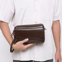 Gambar Handbag Pria Kulit Asli Full Up Super Mewah Dan Elegant - Tan dari JAKET GARUT 20 undefined 2 Tokopedia
