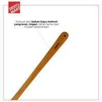 Gambar Wooden Spatula / Spatula Kayu HOMELIV Kayu Mahoni (1585049) - 3pcs dari Restomart Kitchen Solution undefined 4 Tokopedia