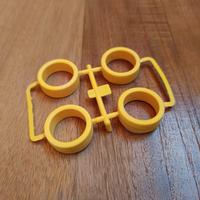 Gambar tamiya ban hard medium kuning yellow original loose kit elephant racer dari YAYA Tamiya and Hobbies undefined 2 Tokopedia