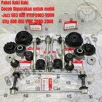 Gambar Paket Kaki Kaki Komplit Jazz GD3 City GD8 IDSI VTEC 2003-2008 Bushing / Ball Joint / Support Shock / Bearing / Tatakan Support / Link Stabil / Karet Stabil / Tierod Jazz GD3 City GD8 Idsi Vtec dari OTO SPAREPART&ACC undefined 1 Tokopedia