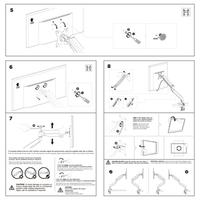 Gambar OXIMUS P115 Heavy-Duty Counterbalance Gas Spring Monitor Single Arm Bracket dari JnJ Online undefined 3 Tokopedia