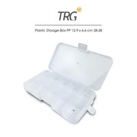 Gambar TRG Plastic Storage Box PP 10 Sekat 12.9 x 6.6 SB-38 - Tempat Penyimpanan Kotak Plastik Kecil Serbaguna 12,9 x 6,6 cm TRG dari TRG Official Shop undefined 1 Tokopedia