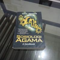 Gambar SOSIOLOGI AGAMA  a handbook.                     karya : Max Weber dari richahrofiqoh undefined 1 Tokopedia