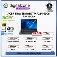 Gambar ACER TRAVELMATE P214 TMP214 0006 TKDN i7 1165G7 8GB 512SSD W11 FHD FP 3Y 2YP BLACK - NON dari Digitalzone Tangcity undefined 1 Tokopedia