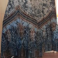 Gambar Kain Sasirangan Wanita Pria Banjarmasin Seragam Kantor Dinas PNS - Moca Abu BIRU, Pjng 2M X 1,15M dari Gallery Yanti undefined 1 Tokopedia