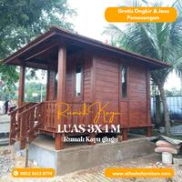 Gambar Rumah kayu kebun minimalis Glugu dari Alfasha Furniture undefined 1 Tokopedia