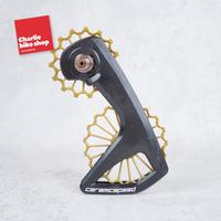 Gambar OSPW CeramicSpeed Ceramic Speed Alpha RS 3D Ti Titanium Gold Edition - Coated Edition - Shimano DA9200 dari Charlie Bike Shop undefined 2 Tokopedia