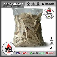 Gambar Kayu Bakar Smoke Wood Pellet 1Kg Cherry Pellet Premium Quality - Wood Pellet, Kayu Nangka dari Best Charcoal Grosir undefined 5 Tokopedia