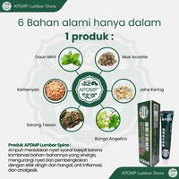 Gambar Salep Lumbar [𝐎𝐑𝐈𝐆𝐈𝐍𝐀𝐋 𝟏𝟎𝟎%] APDMP Lumbar Spine Cooling Gel Pereda Nyeri Punggung Asam Urat Rematik - PROMO 5 PCS dari APDMP Lumbar Official Store undefined 4 Tokopedia