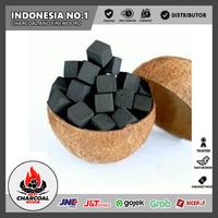Gambar Arang Briket Cube 1 Kg BBQ Premium Panggang Food Grade Areng Barbeque - Arang Cube dari Best Charcoal Grosir undefined 1 Tokopedia