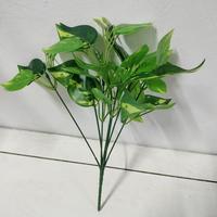 Gambar Tanaman Daun Artificial 1 Tangkai/ daun dekorasi hias/ daun hias - motif 4 dari Fatih Bunga Dekorasi undefined 3 Tokopedia