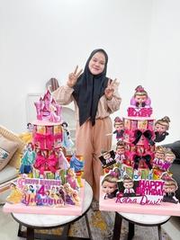 Gambar JT - Tekotok - Snack Tart Tower Cake Birthday Kado Ulang Tahun dari Juragan Topper undefined 2 Tokopedia