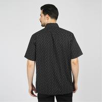 Gambar Kemeja Ethan White Lengan Pendek Print Triangle Black - L dari Ethan White undefined 2 Tokopedia