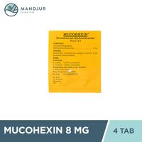 Gambar Mucohexin 8 mg 4 Tablet - Obat Pengencer Dahak dari Apotekmandjurofficial undefined 2 Tokopedia