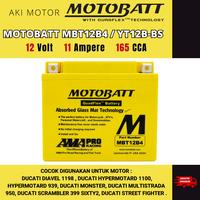 Gambar Aki motor Ducati Diavel MBT12B4 Motobatt Quadflex dari Syafira Aki undefined 2 Tokopedia