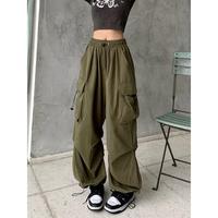 Gambar Loose Cargo Parasut Pria Wanita Celana Cargo Pants Wanita Highwaist Korean Style Jumbo Celana Kargo Wanita Casual Big Size - Abu Muda, M dari UNGSIRA STORE undefined 5 Tokopedia
