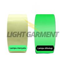 Gambar Stiker Glow in the Dark 1 Meter  / Sticker Lakban Menyala Tempat Gelap / Glow Tape Terang Fosfor Nyala. 1 cm 2,5 cm 5 cm - 1 cm dari Light Garment undefined 3 Tokopedia