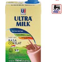 Gambar ultra milk susu UHT chocolate, full cream, strawberry 750 ml - chocolate  dari SUPERINDO INDONESIA RAYA undefined 5 Tokopedia