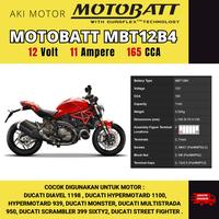 Gambar Aki motor Ducati Diavel MBT12B4 Motobatt Quadflex dari Syafira Aki undefined 5 Tokopedia