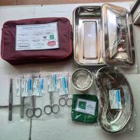 Gambar Bandage Instrument Set / Set Ganti Perban / GV Set - 9ITEM NON TAS dari NusantaraMed undefined 4 Tokopedia