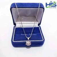 Gambar Kalung Perak Anak Asli Silver 925 Lapis Emas Putih Model Italy Hello Kitty - Perhiasan Perak dari Hansa Silver undefined 1 Tokopedia