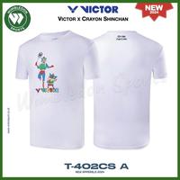 Gambar BAJU BADMINTON VICTOR X CRAYON SHINCHAN T-SHIRT T-402CS / KAOS VICTOR T-402CS A/C TERLARIS BEST QUALITY ASLI 100% ORIGINAL - T-402CS C, 2XL dari Asepstores undefined 5 Tokopedia