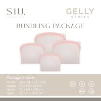 Gambar Bundle Package Full Set - The Gelly Series - Reuseable Silicone Oval Bag Food Grade FREE Zipper Bag - Tas Silikon Ziplock Tempat Makanan Pompa Asi Sebaguna Multifungsi - Hijau dari SIU. Home undefined 1 Tokopedia