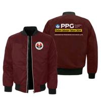 Gambar jaket bomber kampus universitas ppg daljab 2024 custom logo BORDIR - army, M dari grestafastore undefined 1 Tokopedia