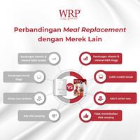 Gambar Wrp Meal Replacement Mocha Greentea 324G - Pengganti Makan Original Best Seller - 1 Coco Splash dari mushroom ch undefined 5 Tokopedia