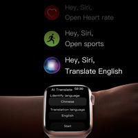 Gambar Microwear W10 Pro Mini Watch X Series 10 Amoled Smartwatch 1.85 inch 36.5mm 1GB IP68 Dynamic Island BT Call Gesture Answer ChatGPT Compass GPS Tracker dari Soundbeats undefined 5 Tokopedia