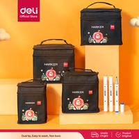 Gambar Deli Spidol Sketsa Sketch Marker 40 80 Warna Dual Tip Non Toxic HM900 - 60 warna dari Deli Stationery Indonesia undefined 1 Tokopedia